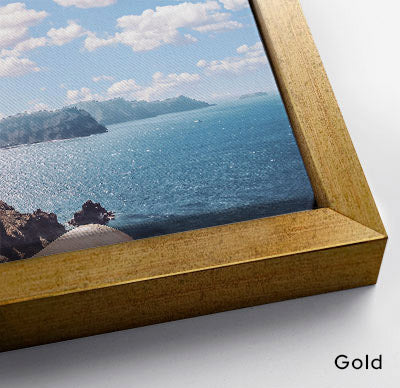 Golden Hour (Framed Canvas Print)