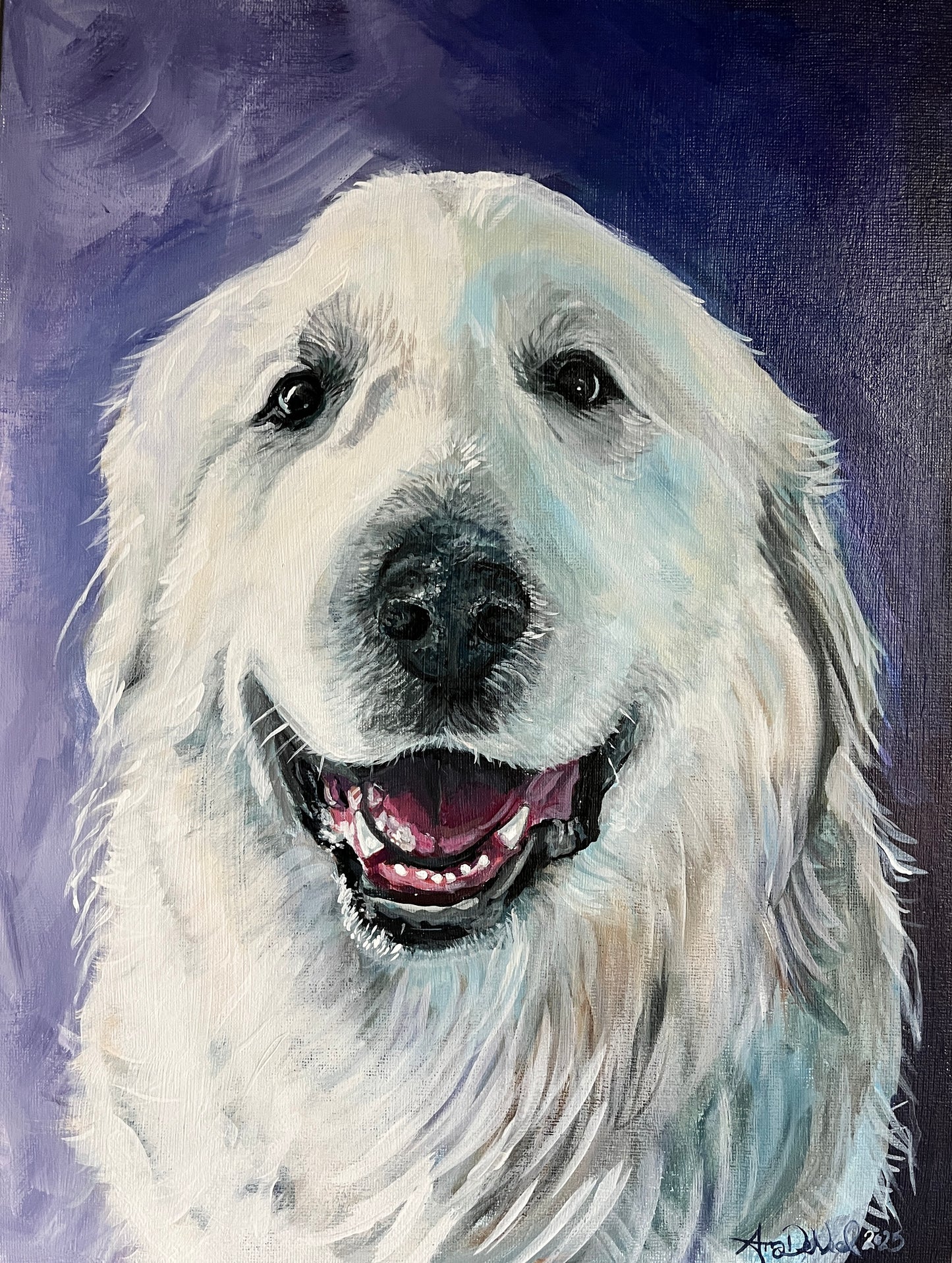 Pet Portrait (Commission) | Amy DeNeal Art